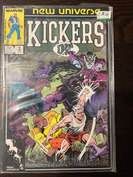Marvel Comics KICKERS INC. #3 Jan 1986