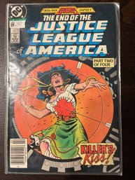 DC Comics THE END OF THE JUSTICE LEAGUE OF AMERICA #259 Feb 1987