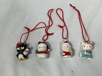 Group Of Four Vintage Hello Kitty Ornaments