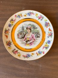Kuba Porzellan Bavaria Germany Decorative Plate Ardalt