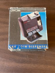 Vintage Star Case 1989 Car Coin Dispenser New In Damaged Box