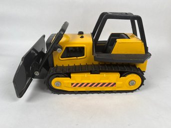 1980s Tonka Trax Bulldozer Pressed Steel Construction Toy 12'