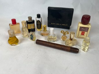 VTG Lot Of 15 Yardley Avon White Flower Colognes / Perfumes / Oils Used & New
