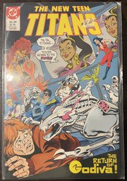 DC Comics THE NEW TEEN TITANS #44 June 1988