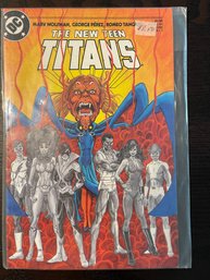 DC Comics THE NEW TEEN TITANS #4 Jan 1985
