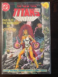 DC Comics THE NEW TEEN TITANS #17 Feb 1986