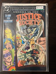 DC Comics AMERICA Vs. THE JUSTICE SOCIETY #4 Apr 1985