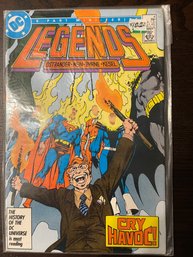 DC Comics LEGENDS #4 Feb 1987