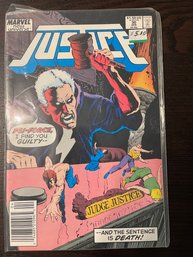 Marvel Comics JUSTICE #30 Apr 1989