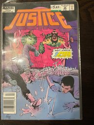 Marvel Comics JUSTICE #29 Mar 1989