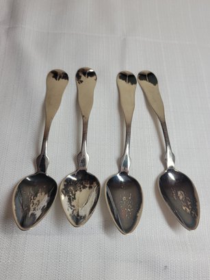 Antique Coin Spoons By Gerrish
