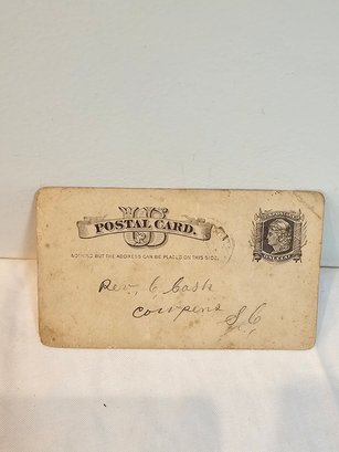1883 Postcard