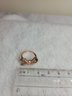 14k Gold Ring With Cz Lot 129