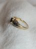 14k Gold Ring With Sapphire