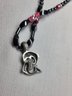 Hematite Necklace With Pewter Dolphin