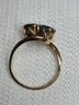 10k Gold Ring With Aquamarine