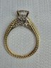 14k Gold Ring With Cz Lot 126