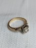 14k Gold Ring With Diamond No 131