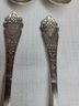 Ornate Antique Sterling Spoon Lot