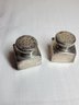 B&m Sterling Salt And Pepper Shakers