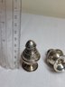 Sterling Silver Salt And Pepper Shakers Lot 161