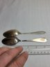 Pair Sterling Silver Spoons