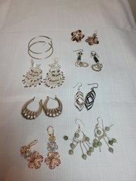 Sterling Earrings Lot 92