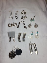 Sterling Earrings Lot 99
