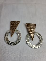 Vintage Richard Kerr Clip Earrings