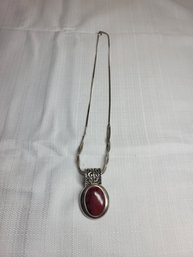 Vintage Sterling Necklace Lot 112