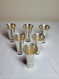 Newport Sterling Silver Shotglasses