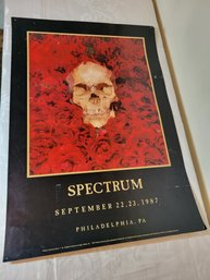 Grateful Dead Sept 23,23 1987 Original Concert Poster 1st Printing