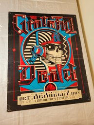 Rare Grateful Dead Oct/Nov 1984 Original Concert Poster 1st Printing