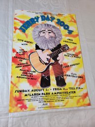 Jerry Day 2004 Original Concert Poster
