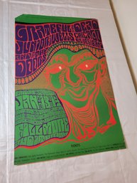Grateful Dead The Doors Etc Jan 13/14 1967 Original Concert Poster 1st Printing
