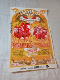 Bayport 2002 Original Concert Poster Signed By Band Members