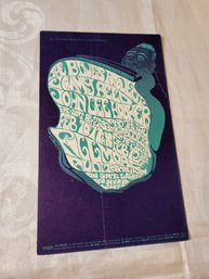 The Blues Project Jimmy Reed Etc Feb 1967 Fillmore Original Concert Postcard