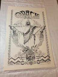 The Oracle 1967 Original Promotion Poster