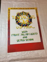 Ozric Tentacles 1994 Us Tour Original Promo Poster