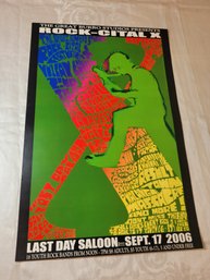 Rock Cital X Sept 2006 Original Concert Poster