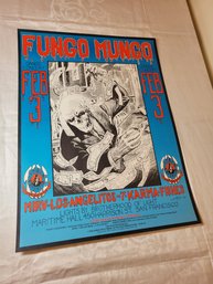 Fungo Mungo Feb 3 1996 At Maritime Hall Original Concert Poster