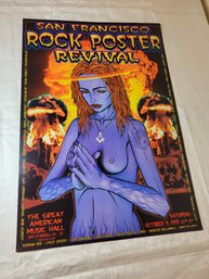 San Francisco Rock Poster Revival Oct 1999 Original Show Poster
