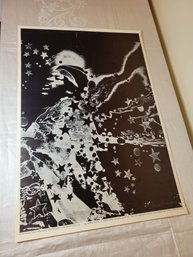 Jimi Hendrix Astro Man Poster 2nd Printing