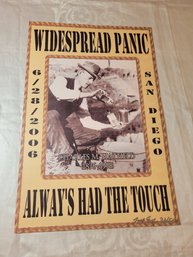 Widespread Panic June 2006 Original Concert Poster