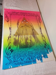 A Gathering Of The Tribes For Human Beings Original Concert Poster