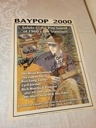 Bayport 2000 San Francisco Original Concert Poster