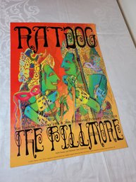 Rat Dog At The Fillmore Feb 1998 Original Concert Poster
