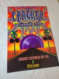 Cracker Mother Hips X-tal Sept 1994 Original Concert Poster