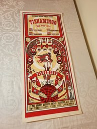 Tishomingo New Years Eve 2005 Original Concert Poster Singed And Numbered By Timmy Harris