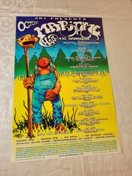 Maritime Hall October 1999 Concert Lineup Original Poster